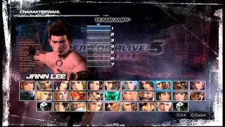 DOA5  Kasumi Combo Video [upl. by Anailuig322]