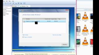 1 Instalar Sistemas operativos  Windows 7 VMWare 8 [upl. by Eisnyl]