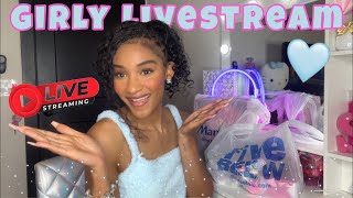 ￼Girly Livestream 🎀 Collective Haul  QampA Session [upl. by Barr]