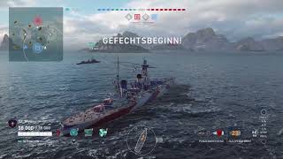 Kreuzer Toulon und wie Ihr damit Kreuzfeuer erschafft mit Kommentar  Warships Legends [upl. by Anwahs]