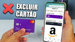 COMO EXCLUIR CARTÃO DE CRÉDITO OU DÉBITO DO SITE DA AMAZON [upl. by Eenwat]