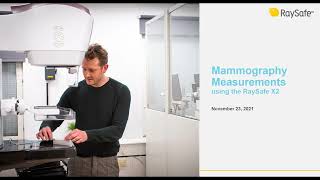 Mammography Measurements with the RaySafe X2 [upl. by Hakym]