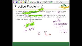 S21CHEM 102Ch 4b Highlighted Topics Part 2 [upl. by Ardnajela202]