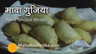 Gujiya Recipe  Mawa Gujiya Recipe  How to make Gujiya [upl. by Camfort]