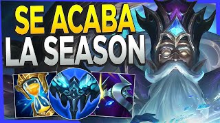 😭 HORA DE DESPEDIRSE DE LA SEASON ¡Y DEL HIELO ETERNO 😭 Zilean Mid Gameplay  Guía S13 [upl. by Weisbrodt]