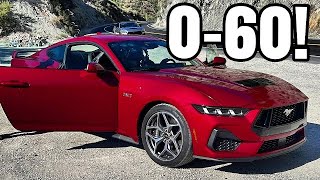 060mph in 3 SECONDS Review 2024 Mustang GT [upl. by Liris]