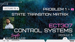 State transition matrix Problem 1  CS  Module 5  Lect 75 [upl. by Avehsile]