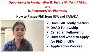 PhD from USA and Canada  University of California  BTech B Pharmacy MTech MPharmacy career [upl. by Ziegler]