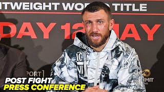 Vasiliy Lomachenko Full Post Fight Press Conference vs George Kambosos Jr • Top Rank Boxing [upl. by Nolaf]