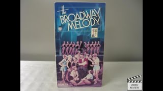 Opening to The Broadway Melody 1989 VHS [upl. by Lockwood]