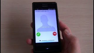 SONY M incoming call [upl. by Gentes164]