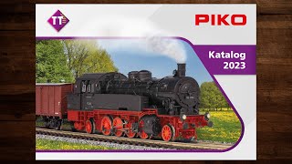 PIKO Katalog TT 2023 – Modellbahn Modelleisenbahn [upl. by Yentihw]