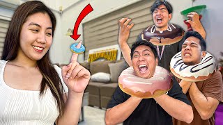 MINI DONUT PRANK sa BG House [upl. by Reehsab]