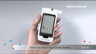 Rightest GM700 Blood Glucose Monitoring SystemVideoSingle [upl. by Zosi]