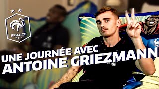 Une journée avec Antoine Griezmann à Clairefontaine Equipe de France Euro 2016 I FFF 2016 [upl. by Airotciv]