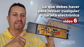 Lo que debes hacer para reparar cualquier tarjeta electrónica video 6 [upl. by Ailugram]