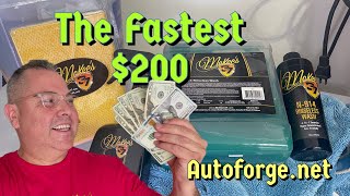 Make 200 Fast Car Washing Auto Detailing Autoforgenet Car Care Supplies Making Money [upl. by Schreibman]