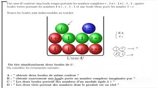 calcul de probabilitébac2 [upl. by Yenaiv]