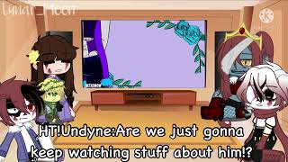 Horrortale react to Horror  LustSansOriginalMade by LunarMoon [upl. by Nnorahs]