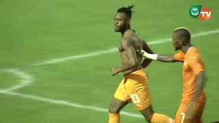 les buts du match Côte divoire  Republique Centrafricaine 4  0 aller Eliminatoires Can 2019 [upl. by Anairad]