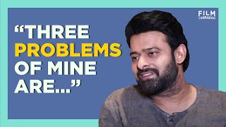 Prabhas Talks About His Three Problems  Film Companion Express [upl. by Akihsat459]