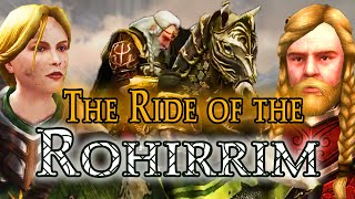 The Ride of the Rohirrim and the Death of King Théoden  LOTRO [upl. by Eninnej]