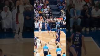 Steph Curry for three with the nolook pass from Jrue Holiday  USA VS SERBIA  Olympics 2024 [upl. by Sudnor96]