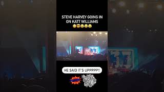 Steve Harvey just roasted Katt Williams at Invest Fest 2024 saying he’ll knock his ass out 😳🫢🤯 [upl. by Hills]