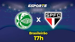 JUVENTUDE X SÃO PAULO  AO VIVO  CAMPEONATO BRASILEIRO – 21072024 [upl. by Ewell]