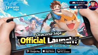 DRACONIA SAGA EN 2024 Online PCMobileMMORPG OfficialReleased Gameplay [upl. by Enrique430]