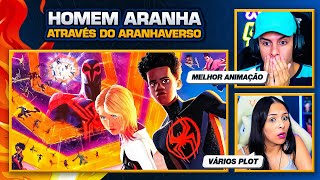 Homem Aranha Através do Aranhaverso  React em Casal 🔥 [upl. by Stillmann900]