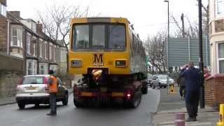 Tyne and Wear Metro  Metrocars 4004 going to and 4066 returning from Refurbishment [upl. by Dumas34]