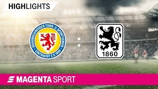 Eintracht Braunschweig  1860 München  Spieltag 2 1920  MAGENTA SPORT [upl. by Atnovart]