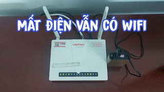 Cách Dùng Được WiFi Khi Mất Điện [upl. by Smith502]