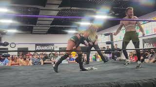 Mat Fitchett vs Laynie Luck St Louis Anarchy part 2 wrestling prowrestling wwe aew nxt gcw [upl. by Navy]