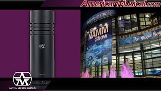 NAMM 2019 Aston Microphones Stealth  American Musical Supply [upl. by Lorou]