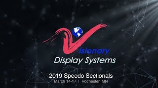 2019 Speedo Sectionals Section 1 Day 4 March 17 PM Session  Rochester MN [upl. by Aleinad180]