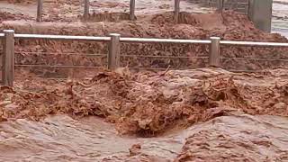 Dawlish Flood by New Sea Wall [upl. by Aiselad]