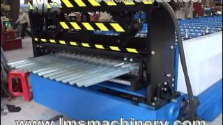 CORRUGATED SHEET ROOF ROLL FORMING MACHINE [upl. by Ferri]