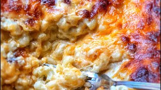 HOW TO MAKE “OLE SKOOL” SOUTHERN BAKED MAC N CHEESE [upl. by Dasi]