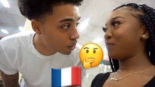 SPEAKING FRENCH TO MY GIRLFRIEND FOR 24 HOURS [upl. by Vogeley270]