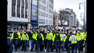 Rivalry in the Air PreMatch Tensions Between Brighton and Palace Fans 2024 [upl. by Hutchings]