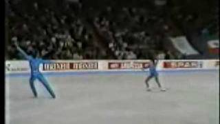 Isabelle BrasseurLloyd Eisler LP 1991 World Figure Skating Championships [upl. by Ayardna]