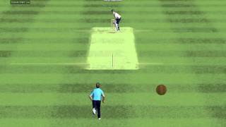 The Art of Cricket alpha 01  batsman is beaten by pace [upl. by Hayse]