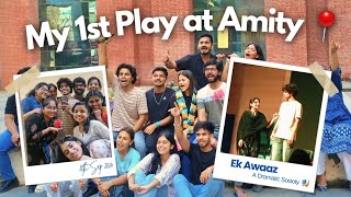 My First Ever Stage Performance 🎭 Amity University  Vlog5  Anurag Sharma Vlogs [upl. by Ammeg]