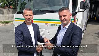 Logistique urbaine  révolution avec la solution Deliver Assist de Renault Trucks et Jacky Perrenot [upl. by Mcadams460]