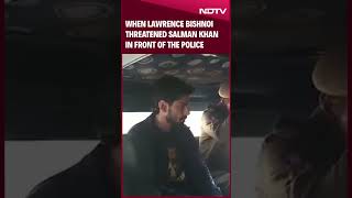 When Lawrence Bishnoi Threatened Salman Khan In Front Of The Police Date January 6 2018 [upl. by Knox]