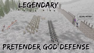 Dominions 5  Pretender God Legendary Defense [upl. by Adiuqal341]