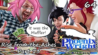 Phoenix Wright Ace Attorney Rise from the Ashes Part 13 [upl. by Llenwahs236]