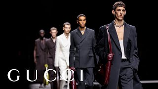 Gucci Mens Fall Winter 2024 Fashion Show [upl. by Neimad]